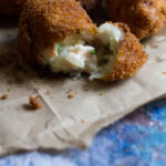 Salmon Croquettes are a classic southern treat. Serve them at your next garden party with a delicious sauce gribiche.