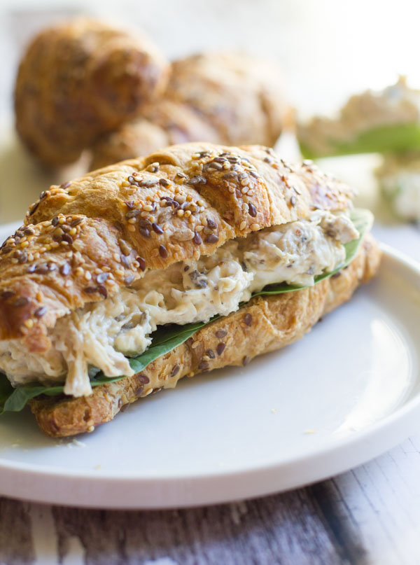 Southern Style Chicken Salad is a savory chicken salad family recipe, no fruit or nuts included.