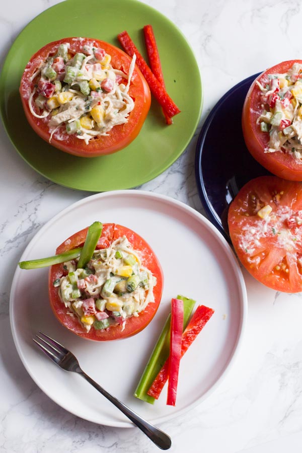 This recipe is exactly the meal you need after a day of heavy eating, made with the leftover turkey!