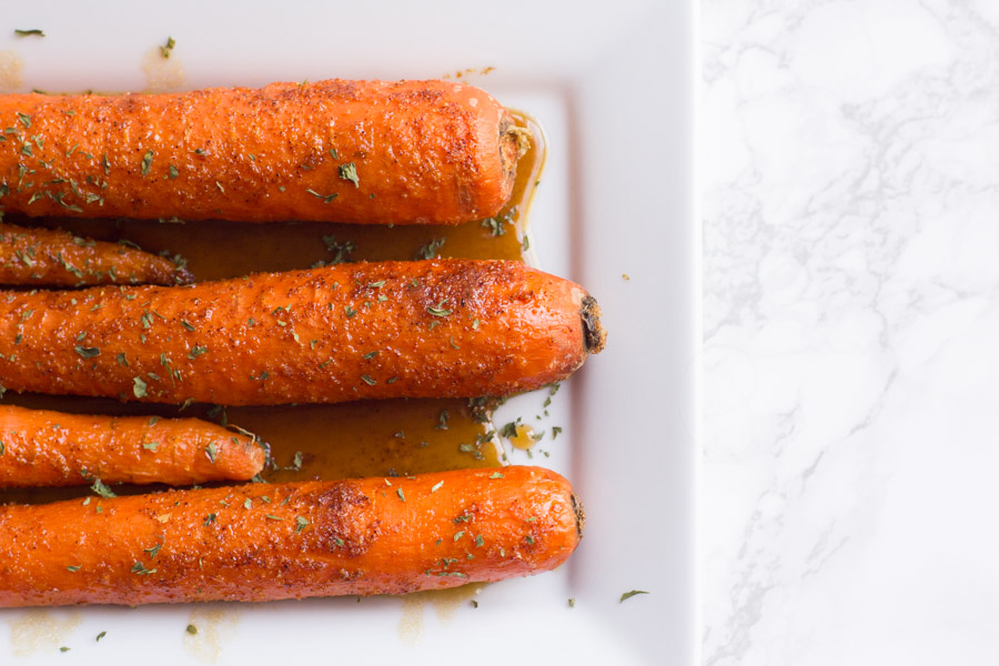 Carrots | Sweet and Spicy | Brown Sugar | Side Dish | Roasted Carrots | Carrot | Glazed
