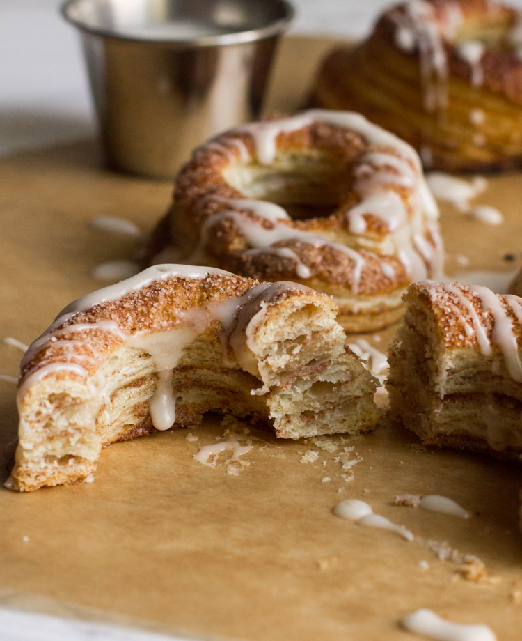 Easy | Homemade | Recipe | Cronut | Cinnamon Sugar | Cinnamon Cronut | Homemade Donuts | Croissants | Copycat