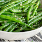 Garlicky and delicious, these crispy garlic green beans are a fast and flavorful side dish.
