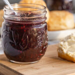 This mixed berry jam uses summer fruits like blueberries, blackberries, raspberries and strawberries to make a delicious spreadable jam perfect for topping biscuits and scones!