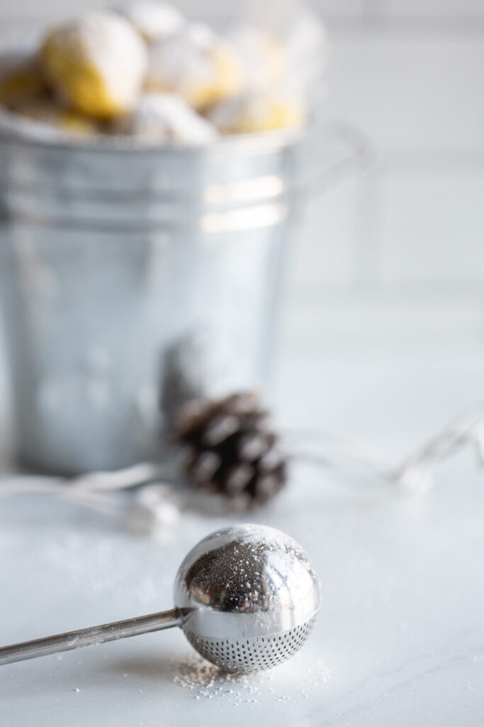 close up of dusting wand